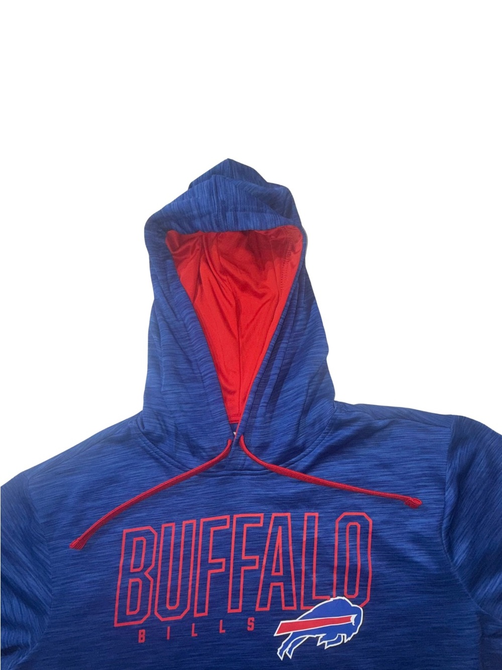 Fanatics Buffalo Bills Hoodie Men’s Large Blue Red Pullover NWT - Picture 3 of 11